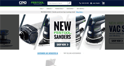 Desktop Screenshot of cpofestool.com